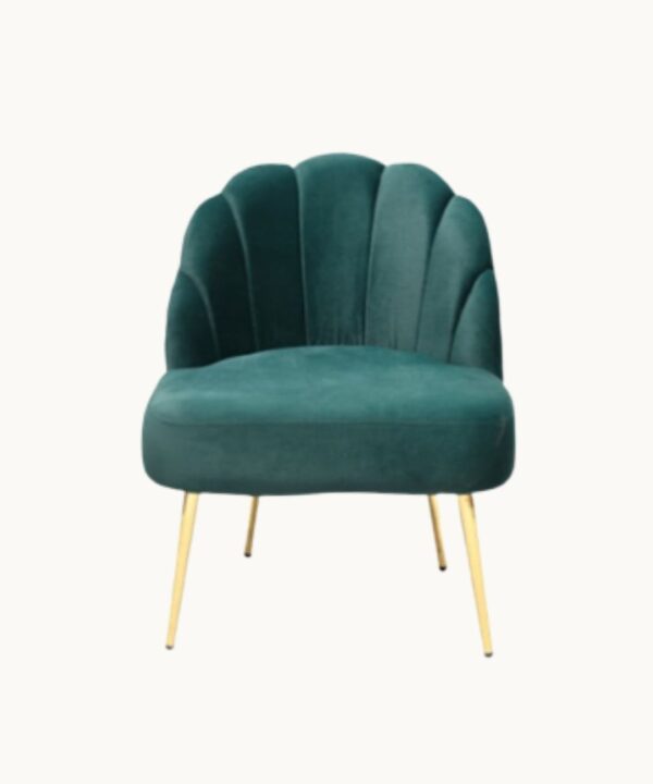 Designer Chair – Green (Fabric)