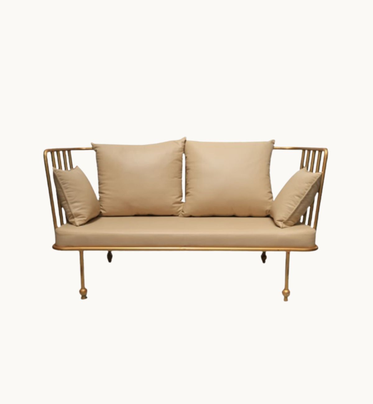 3-Seater Metal Sofa